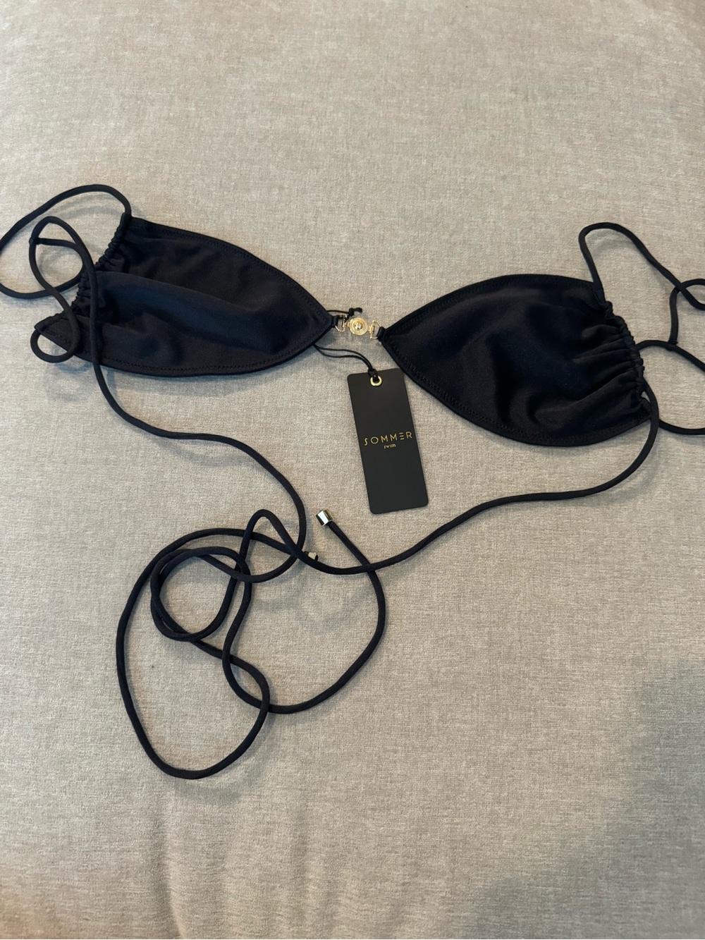 Sommer Swim Black Bikini Top - Picture 5 of 6
